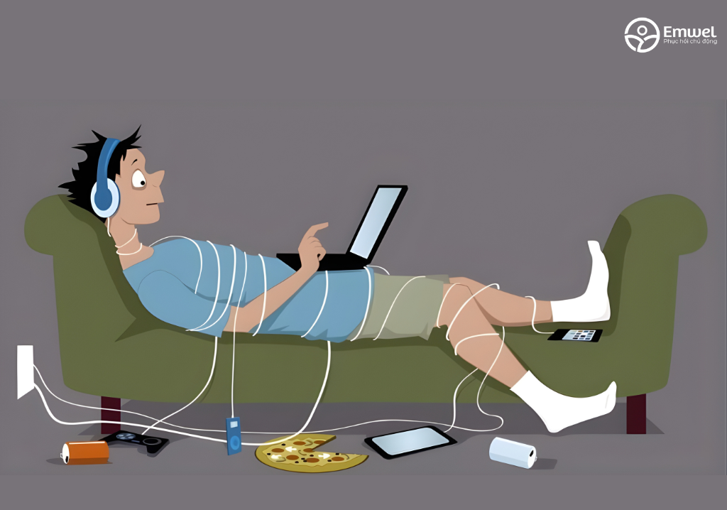 lối sống tĩnh lại và phụ thuộc công nghệ khiến giới trẻ tìm kiếm phương pháp trị liệu cổ vai gáy sớm hơn